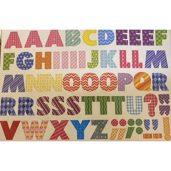 Jot Letter And Number Refrigerator Magnets For Learning - Picture 2 of 4